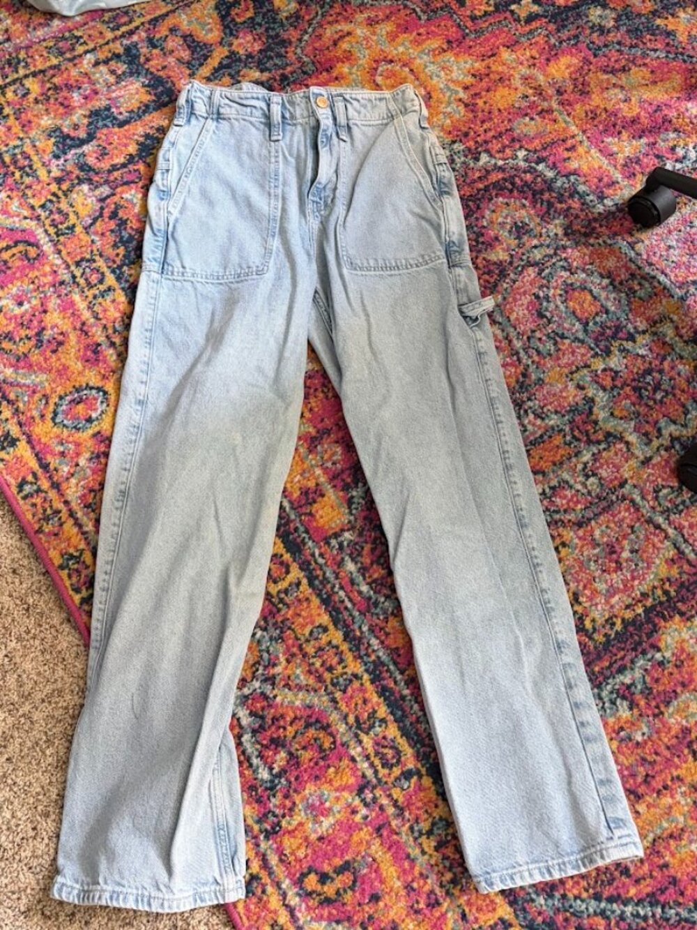 We The Free Major Leagues High-Rise Carpenter Jeans